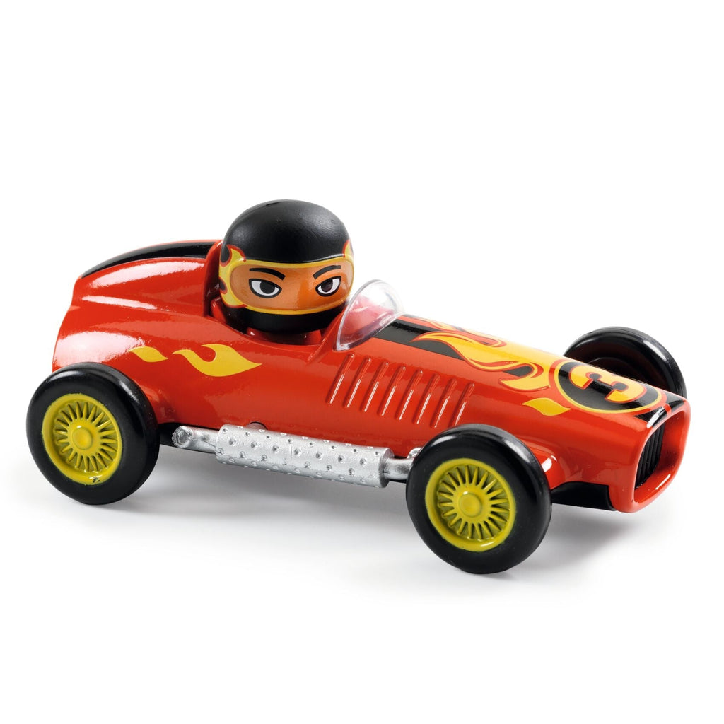 Carrinho Red Super Speed Crazy Motors Djeco