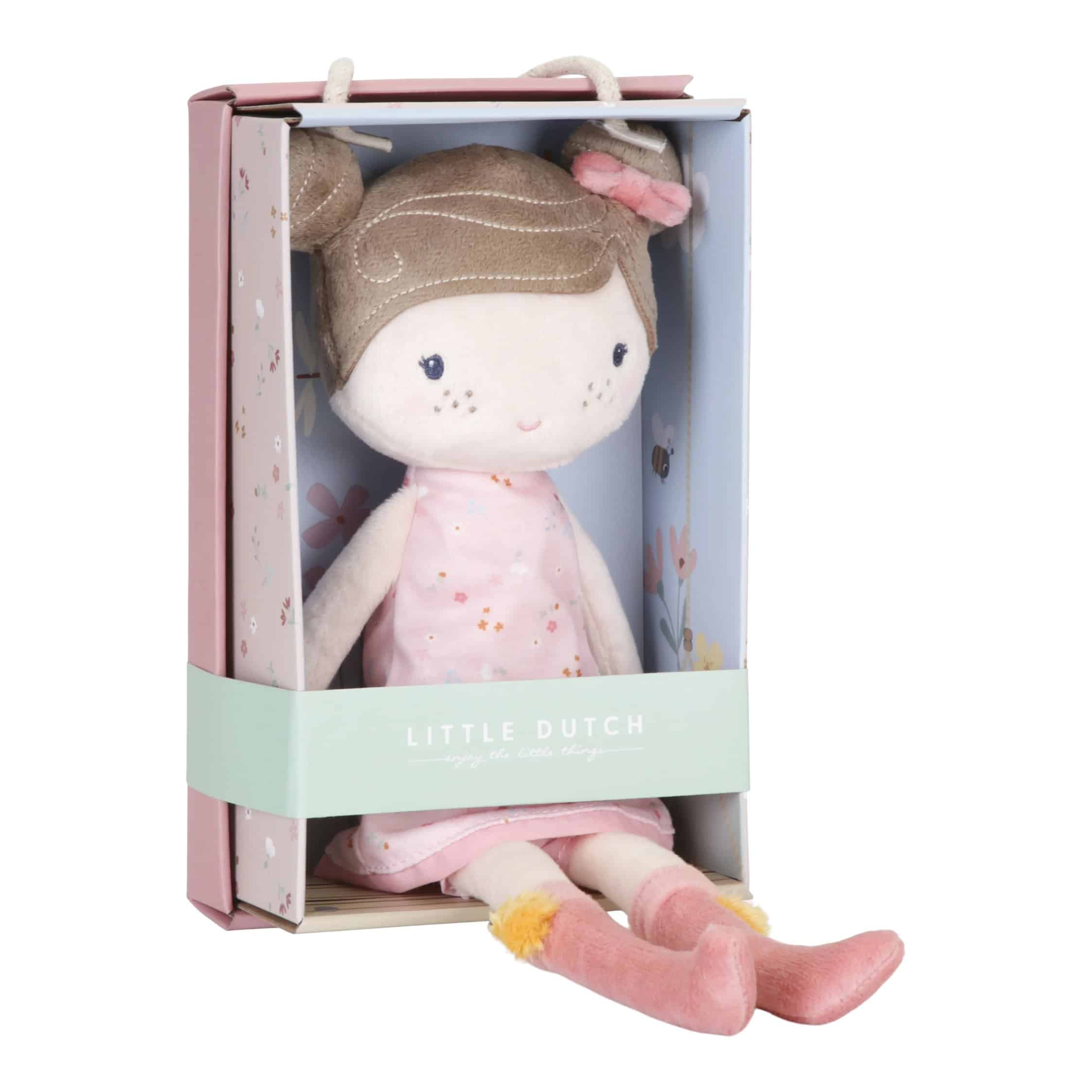 Boneca de Pano | Rosa | 35cm