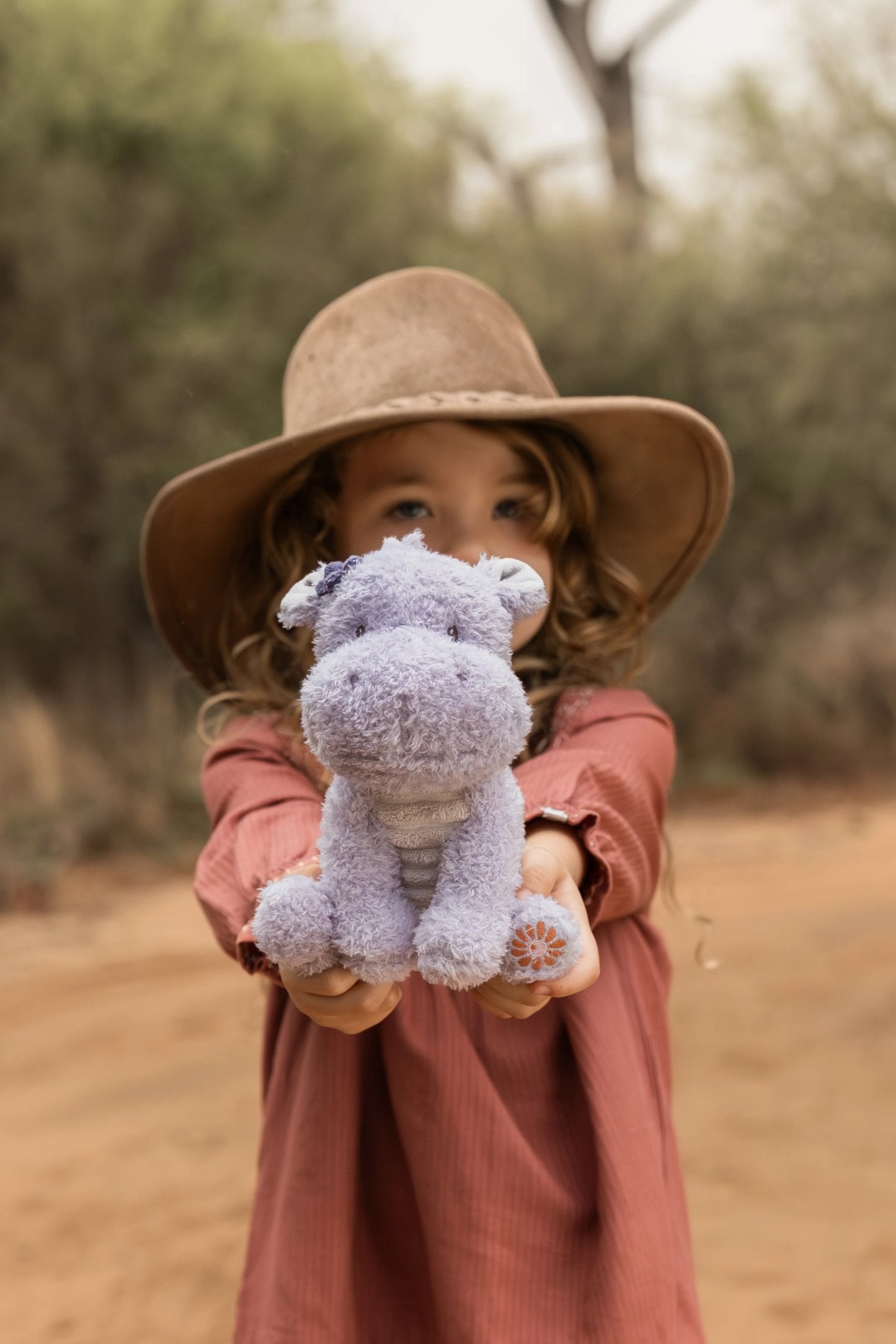 Peluche Hipopótamo | Cinzento | Safari Friends
