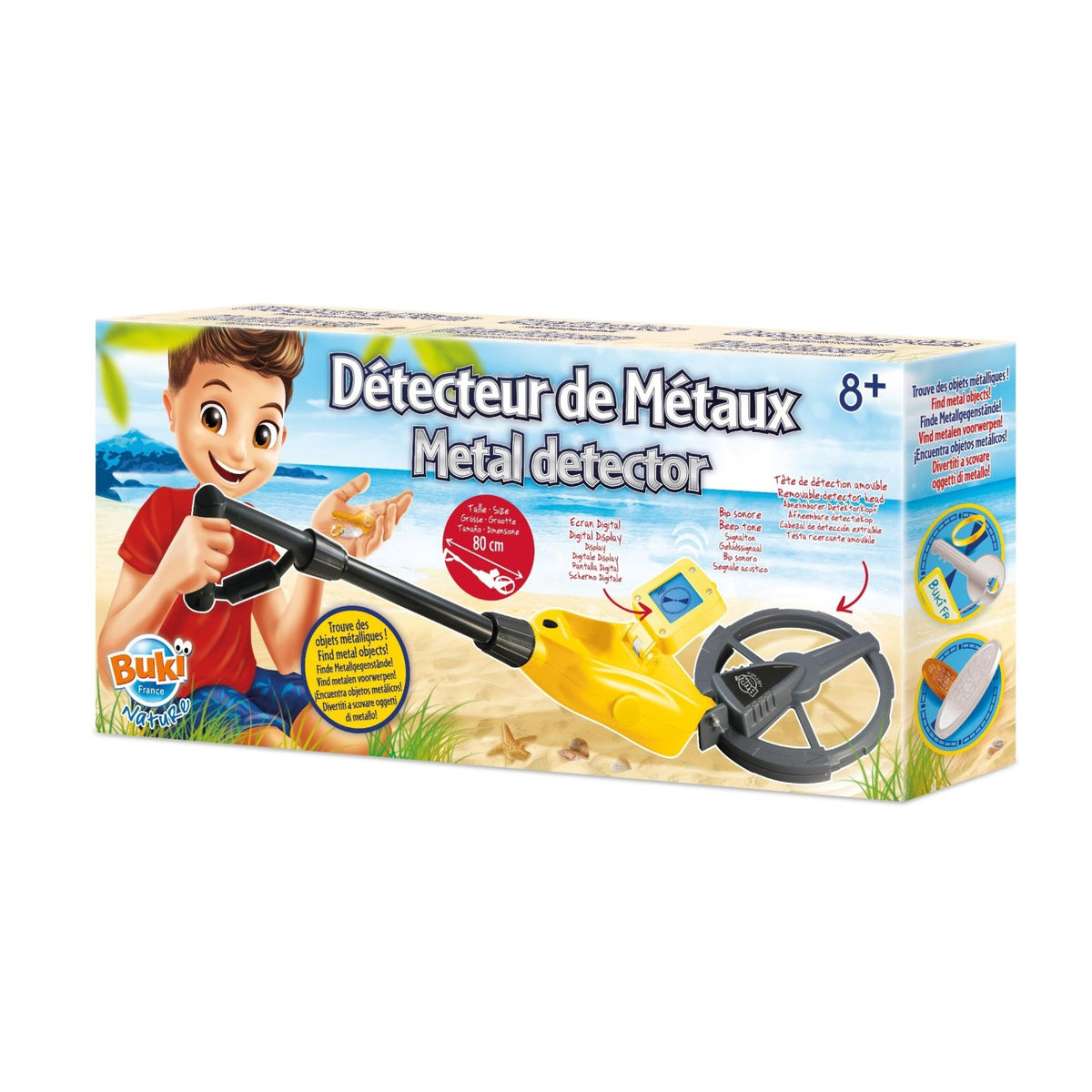 Detetor Digital de Metais Buki