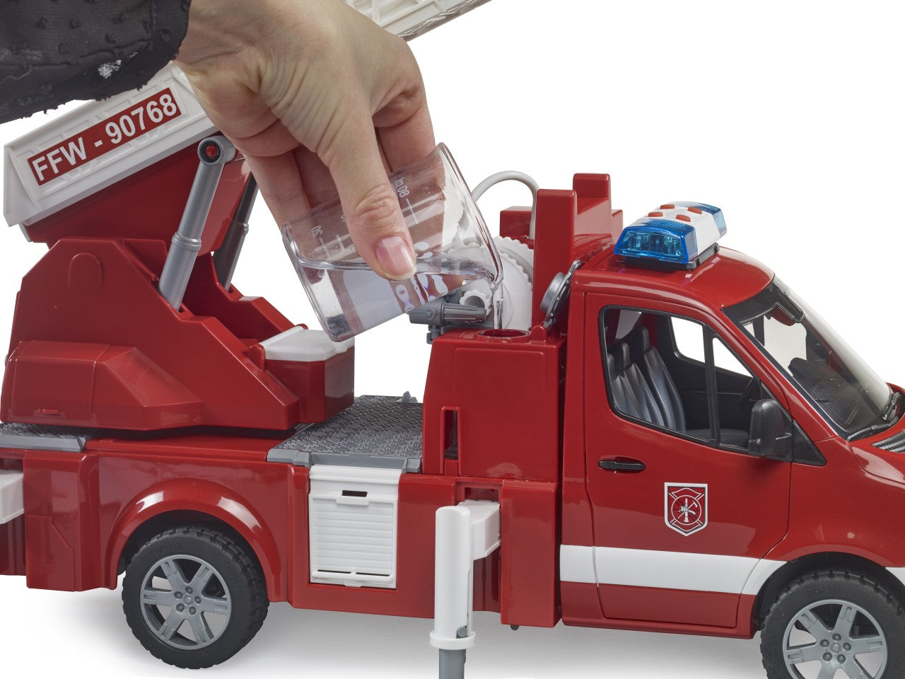 Carro de Bombeiros MB Sprinter com Escada Giratória
