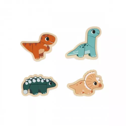 Dino | 4 Puzzles Evolutivos