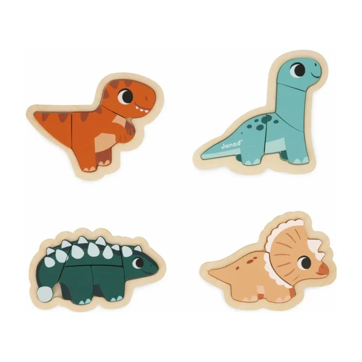 Dino | 4 Puzzles Evolutivos