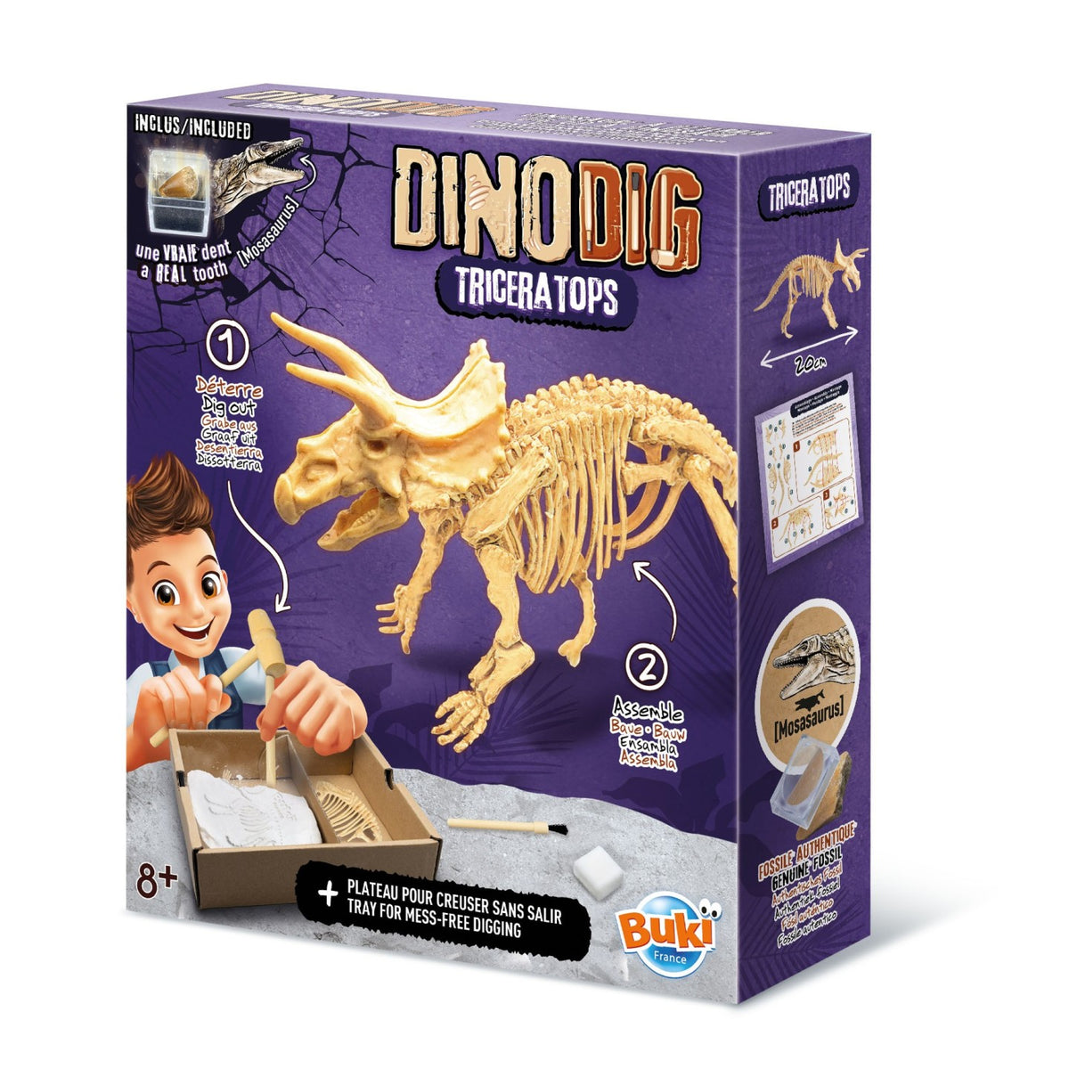 Dino Dig Triceratops Buki