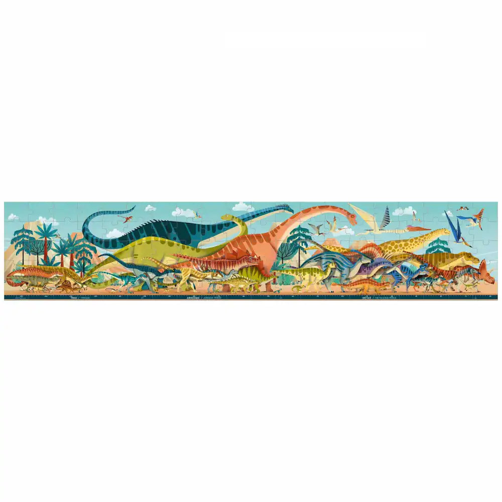 Puzzle | Panorâmico | Dino | 100 Peças