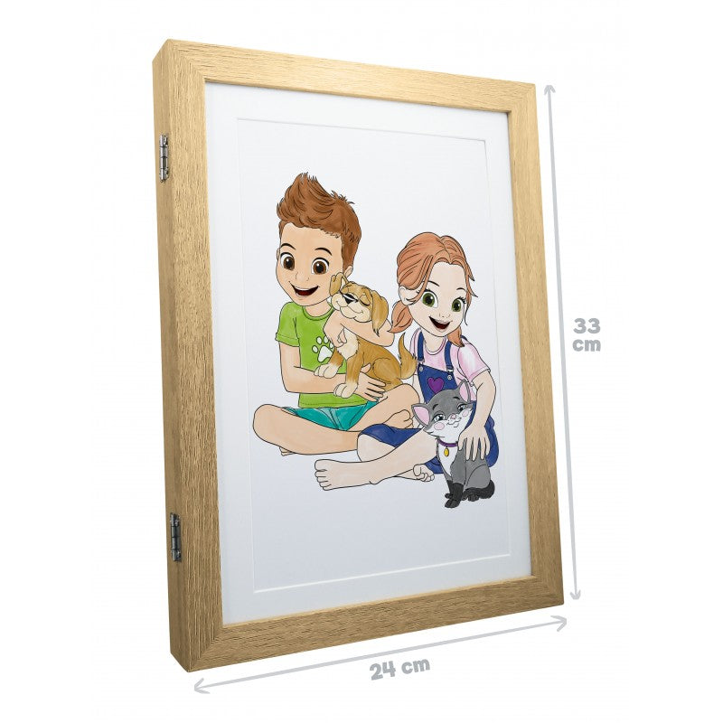 Moldura desenho com Arrumação