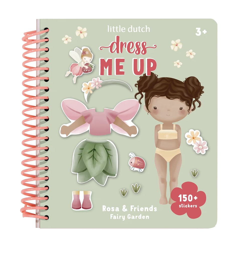 Livro Dress Up | Rosa & Friends | Fairy Garden