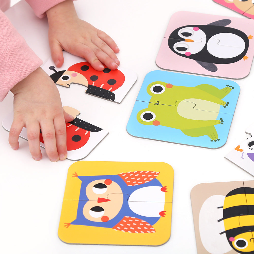 On The Go | Puzzle Halves | Animals