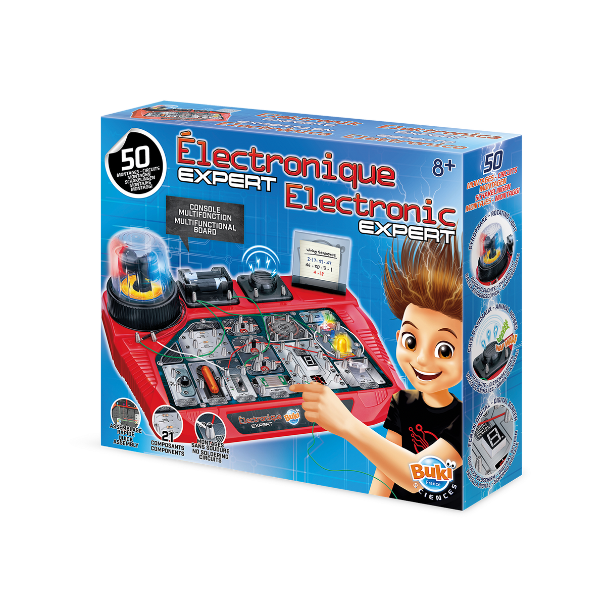 Eletrónica Expert 50 Montagens Buki