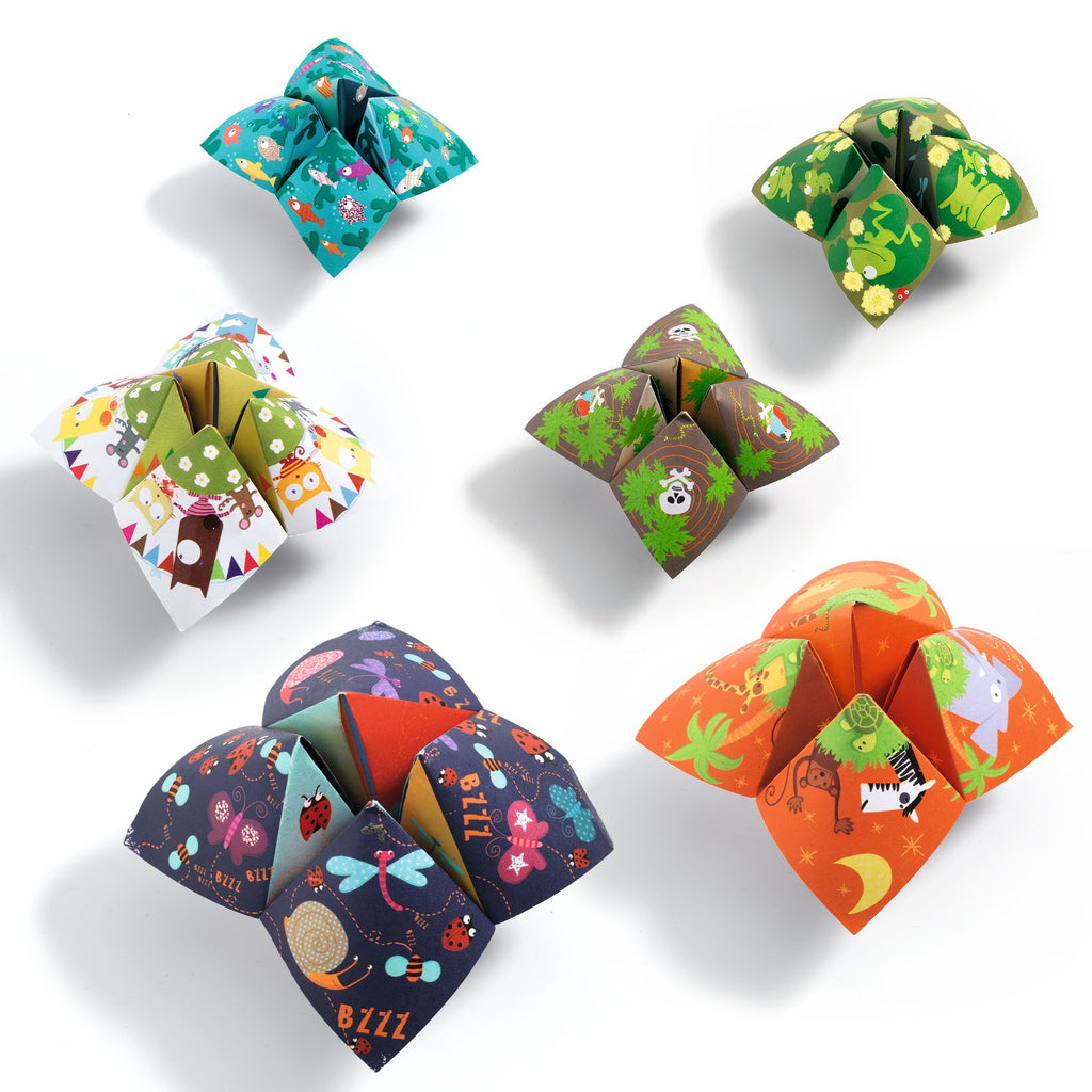 Quantos-Queres Animais | Origami com Autocolantes