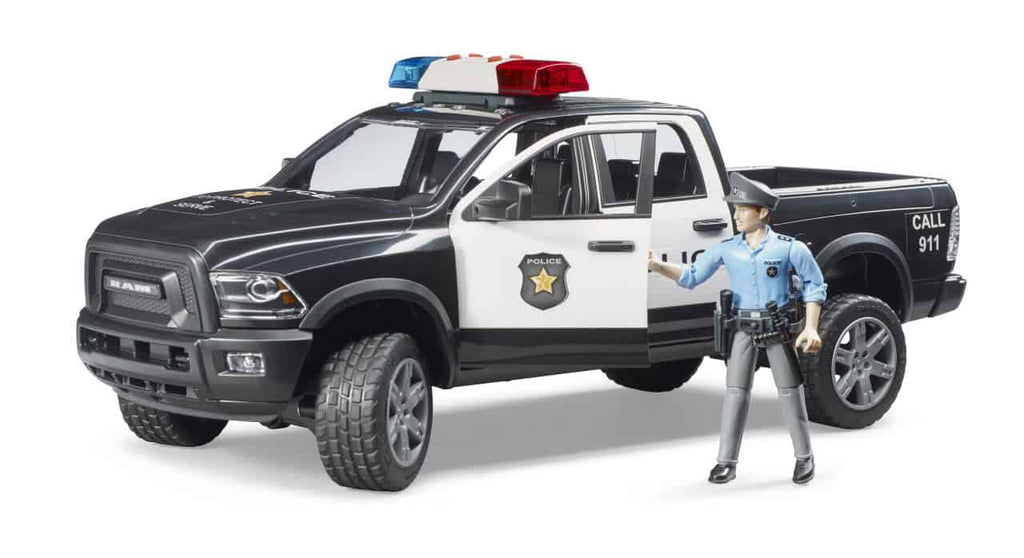 Carrinha Pick Up RAM 2500 com Polícia