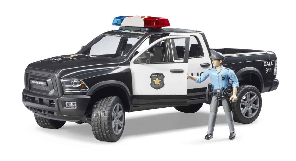 Carrinha Pick Up RAM 2500 com Polícia