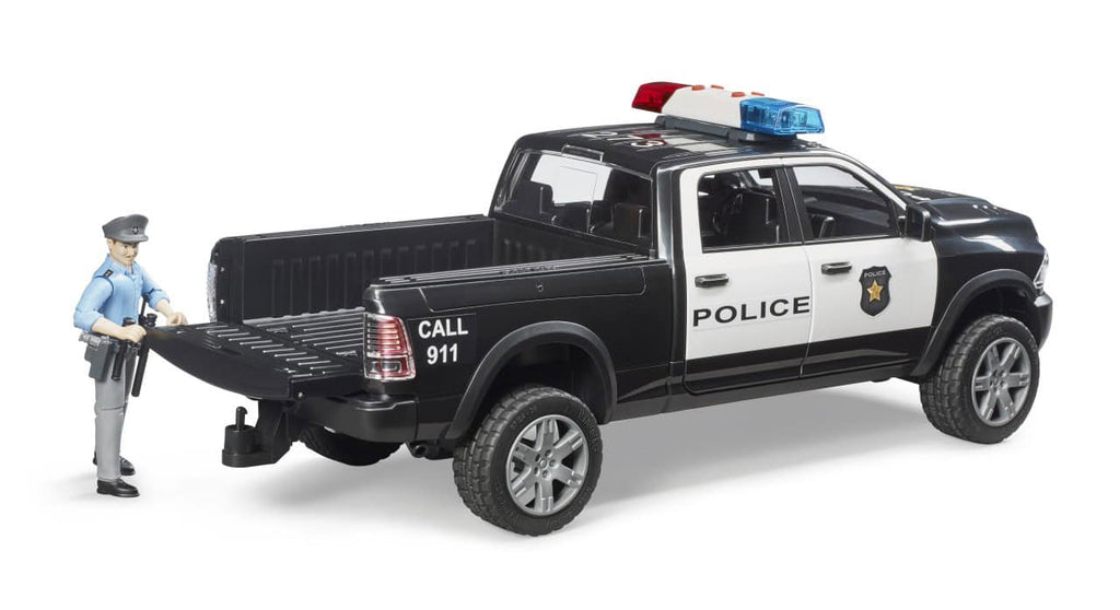 Carrinha Pick Up RAM 2500 com Polícia
