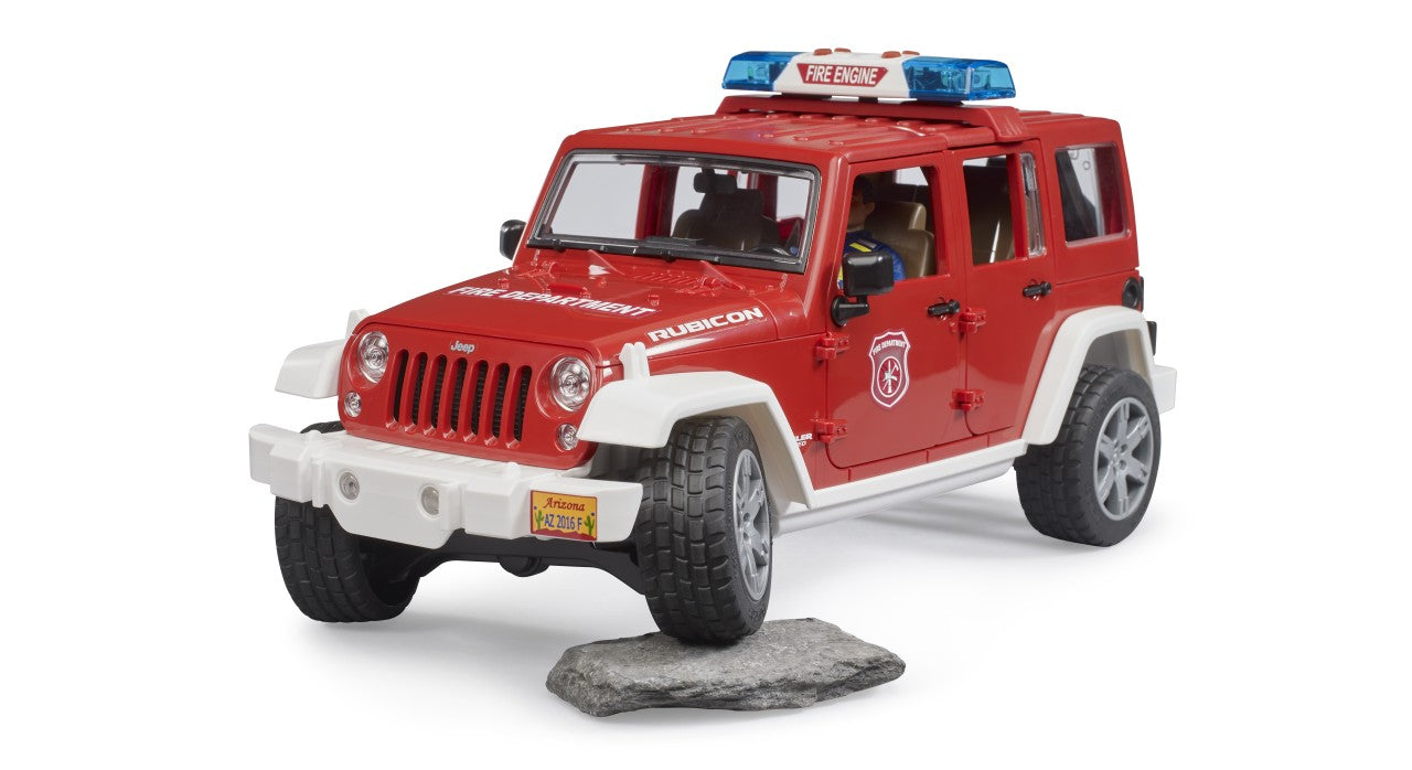 Jeep Wrangler com boneco