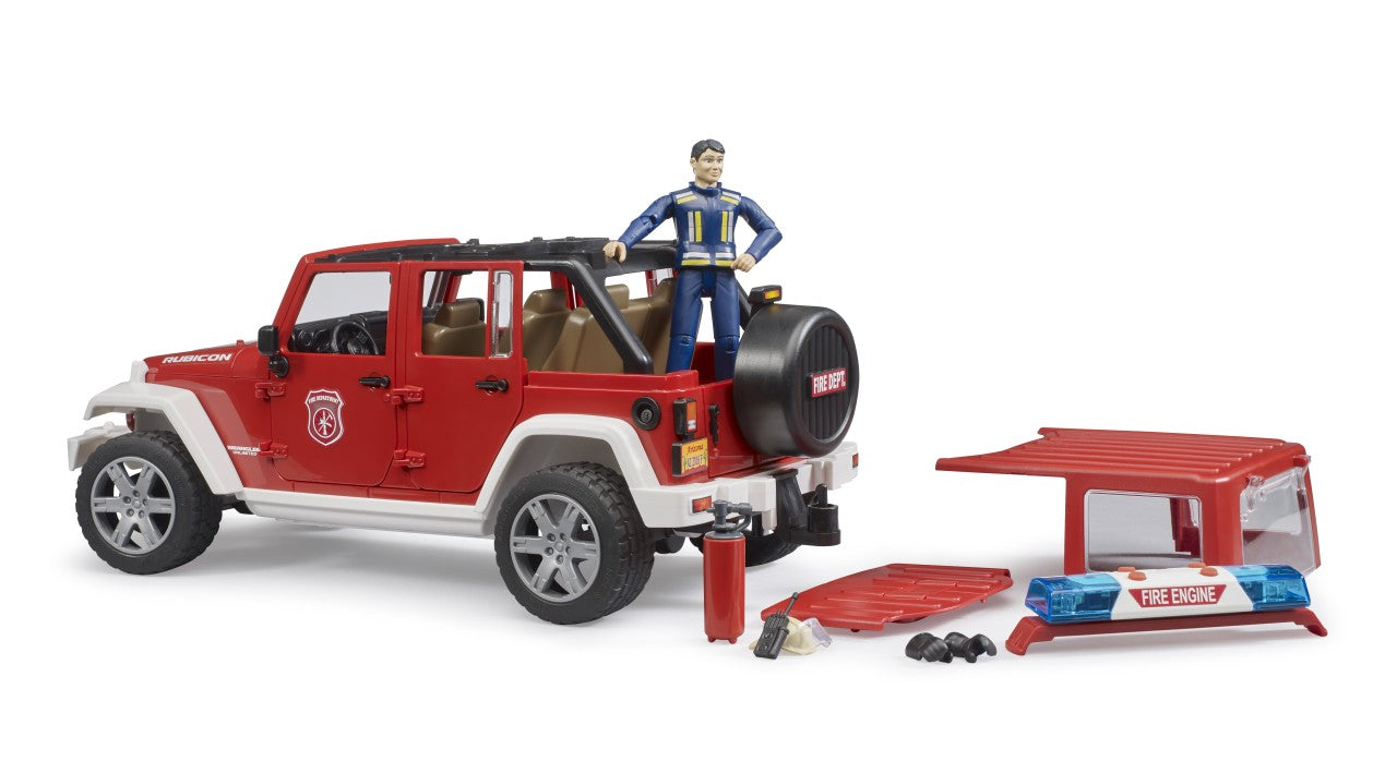 Jeep Wrangler com boneco