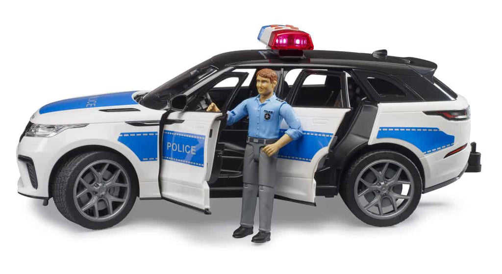Jipe Range Rover Velar da Polícia com Polícia