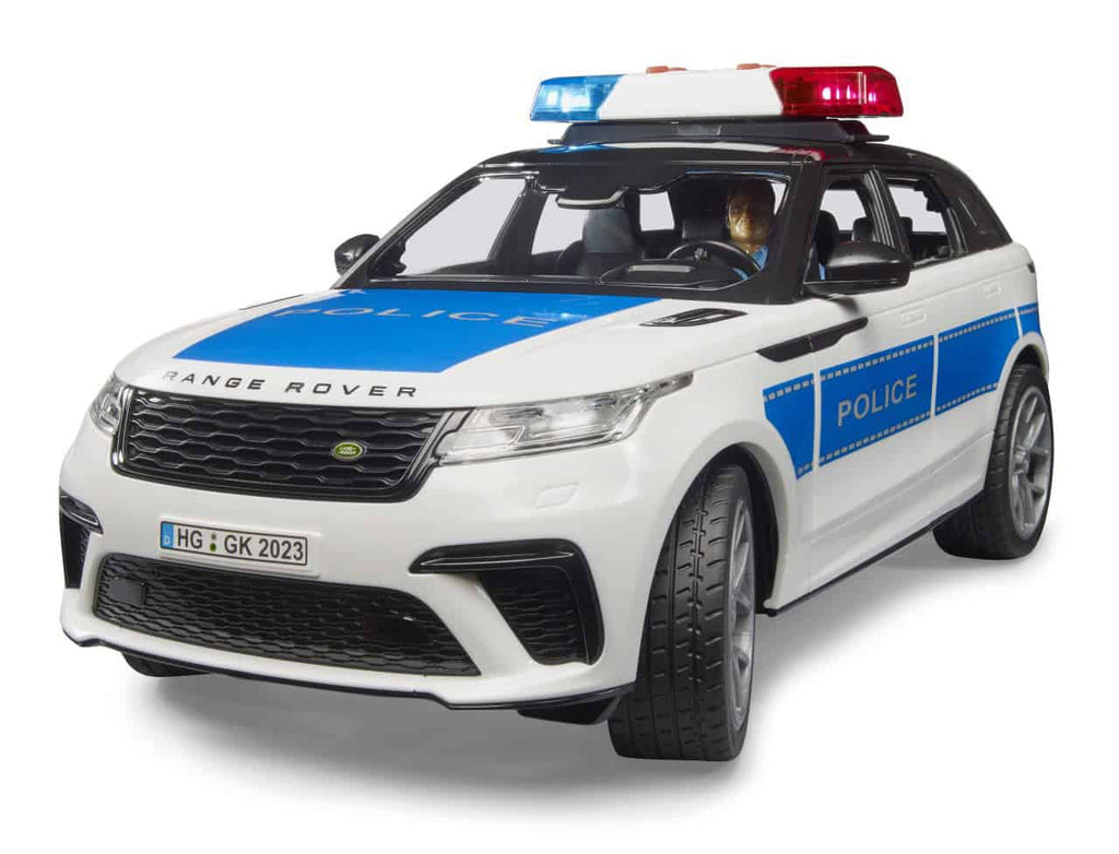 Jipe Range Rover Velar da Polícia com Polícia