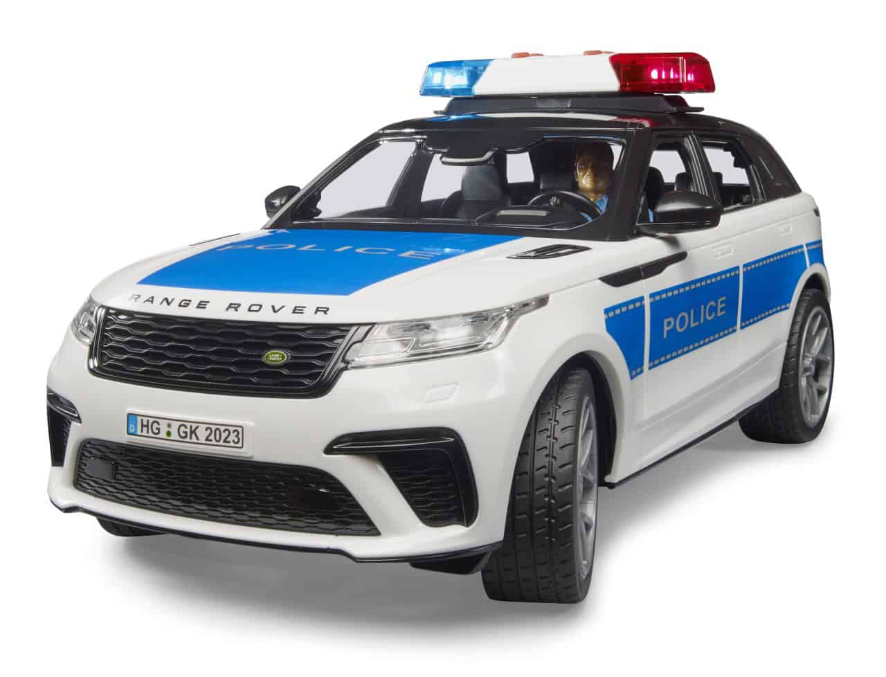 Jipe Range Rover Velar da Polícia com Polícia