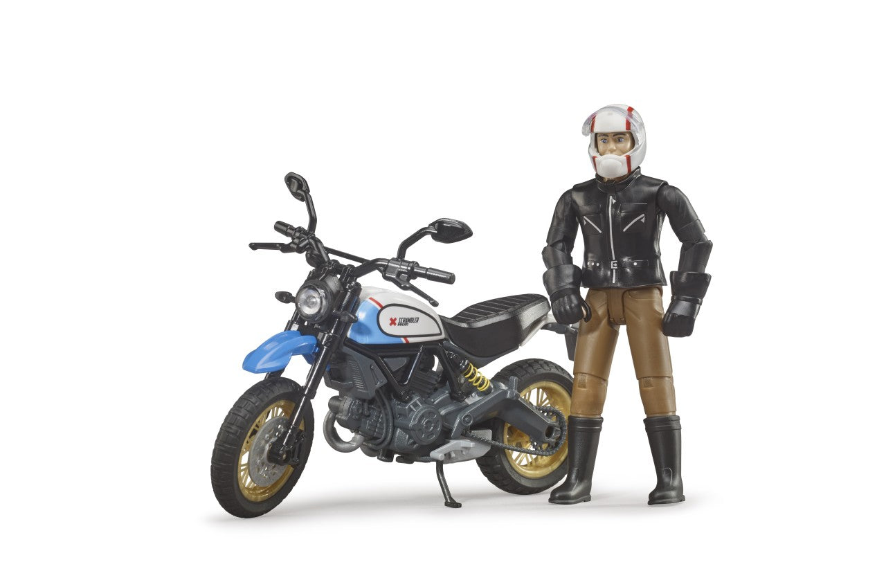 Ducati Scrambler Desert Slade com figura
