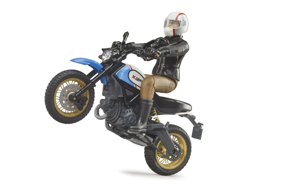 Ducati Scrambler Desert Slade com figura