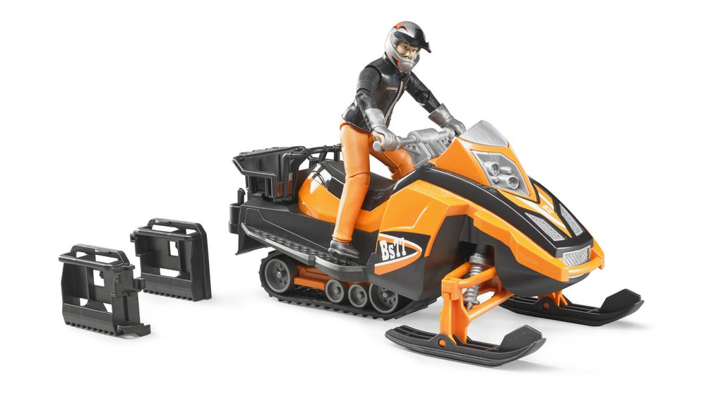 Moto de neve c/ condutor e acessórios