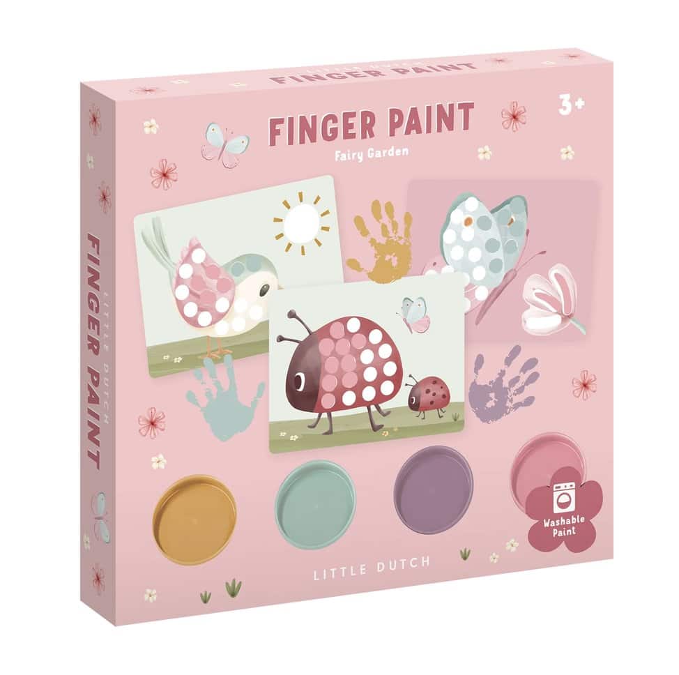 Set de Pintar com os Dedos | Fairy Garden