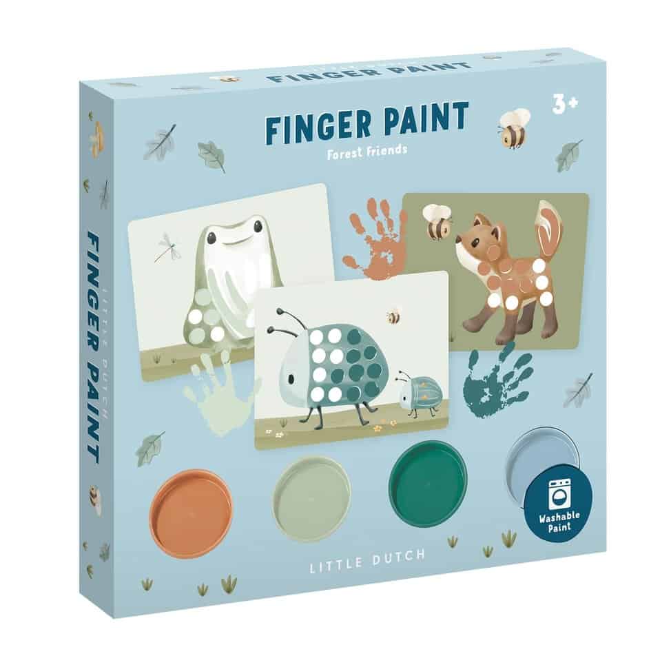 Set de Pintar com os Dedos | Forest Friends