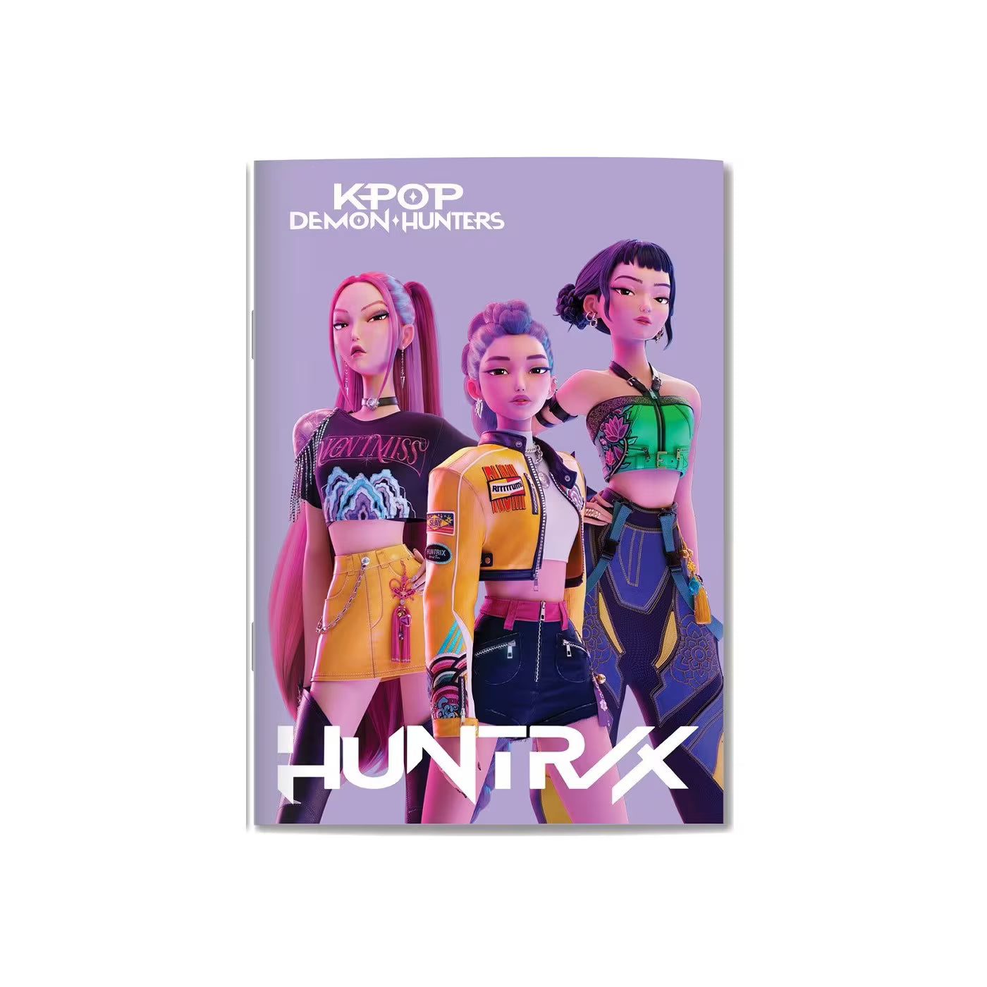 Caderno B5 | 40 Folhas | K-Pop Demon Hunters