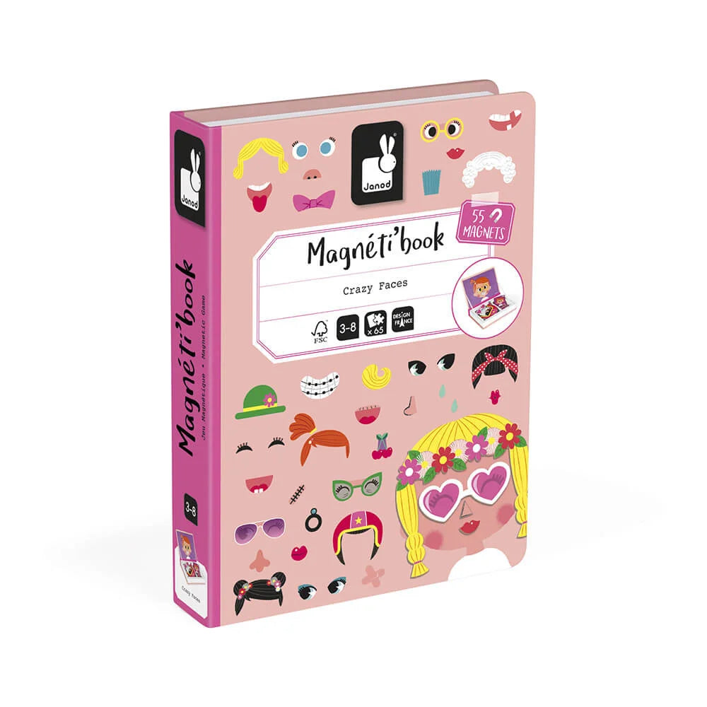 Magneti Book | Girls Crazy Faces