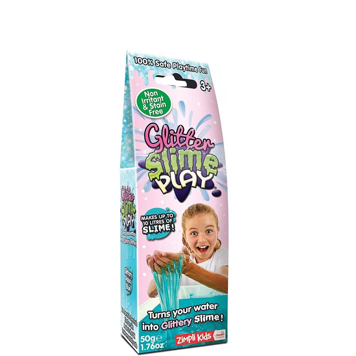 Glitter Slime Play | Aqua