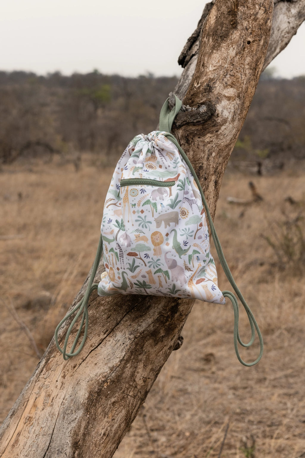 Saco Ginásio | Branco | Safari Friends