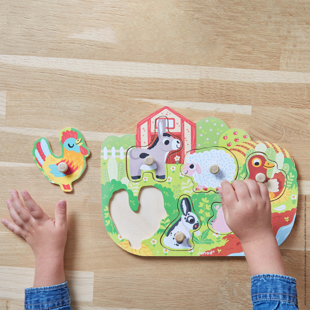 Puzzle de Encaixe | Quinta Feliz