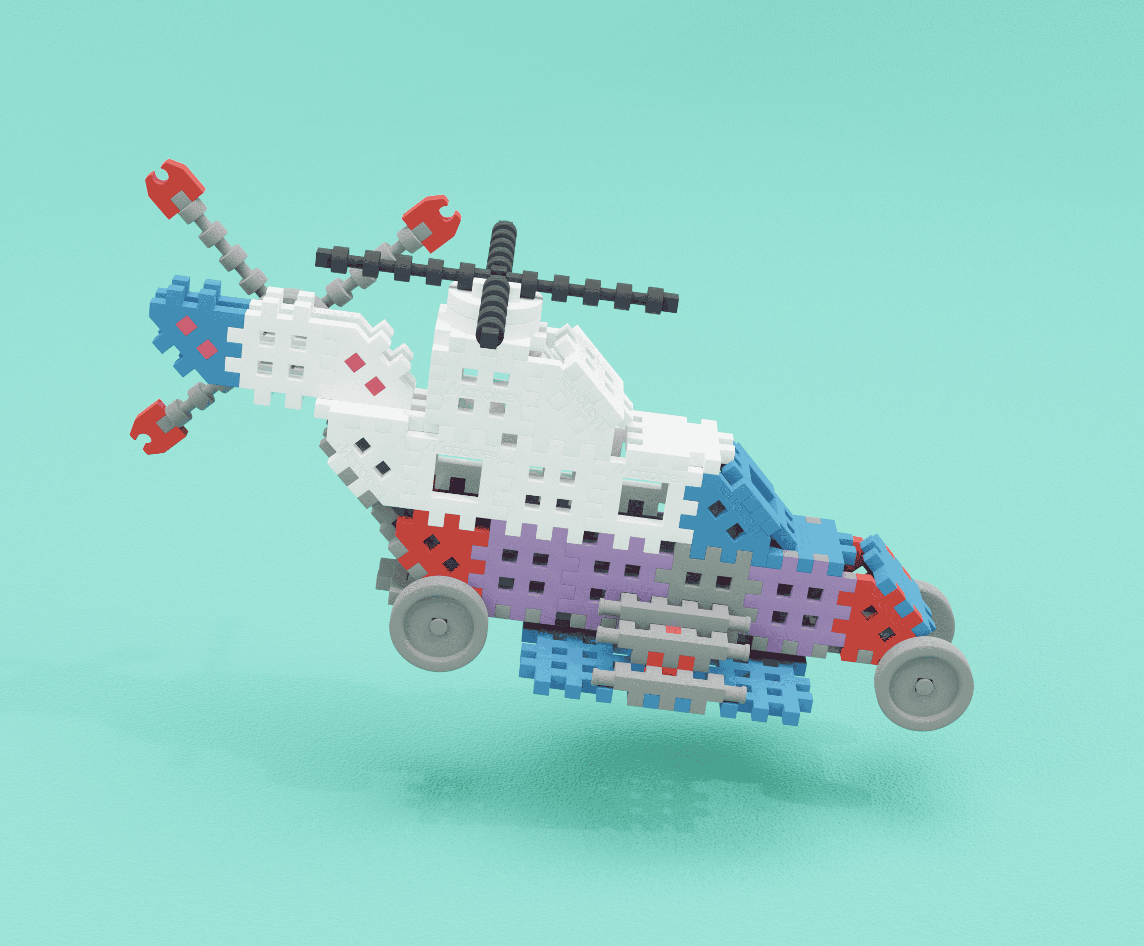 Mini WAFFLE City | Constructor Expert | 301 pcs