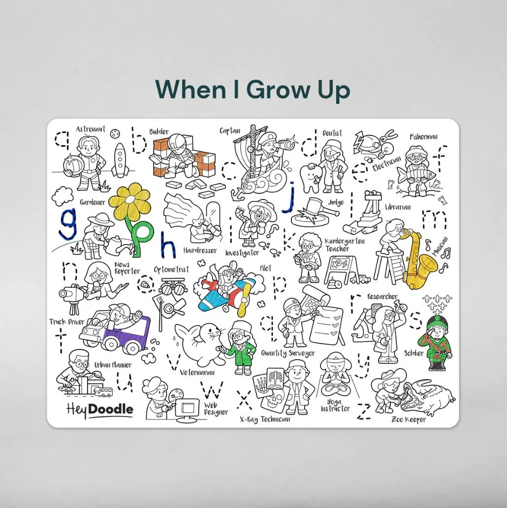 Tapete de Silicone | Reutilizável | When I Grow Up