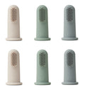 Pack 6 Finger Toothbrush | Simon | Peppermint Mix