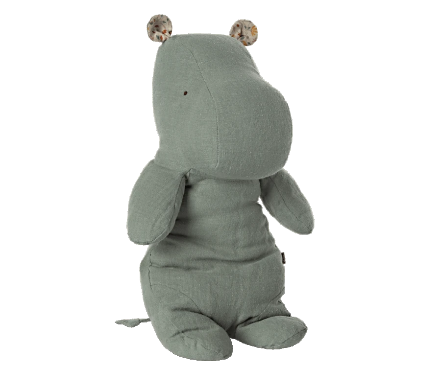 Safari Friends | Hippo | Medium | Chinos Green