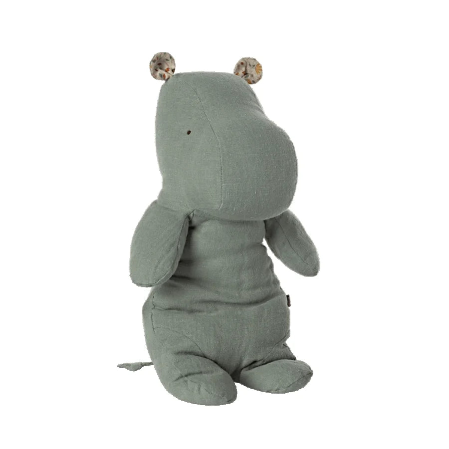 Safari Friends | Hippo | Medium | Chinos Green