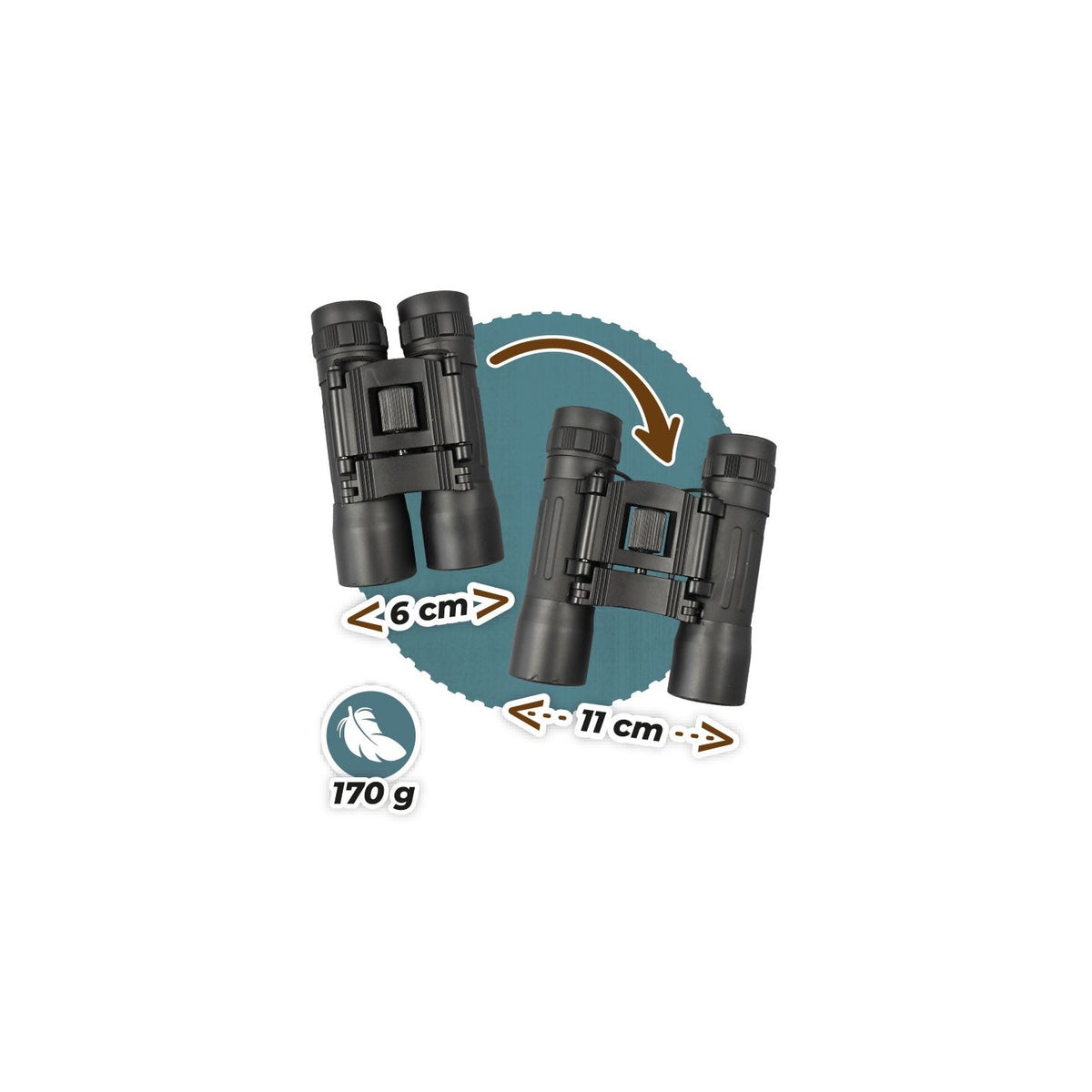 Binóculos Expert 10x25 mm Buki - imagem 5
