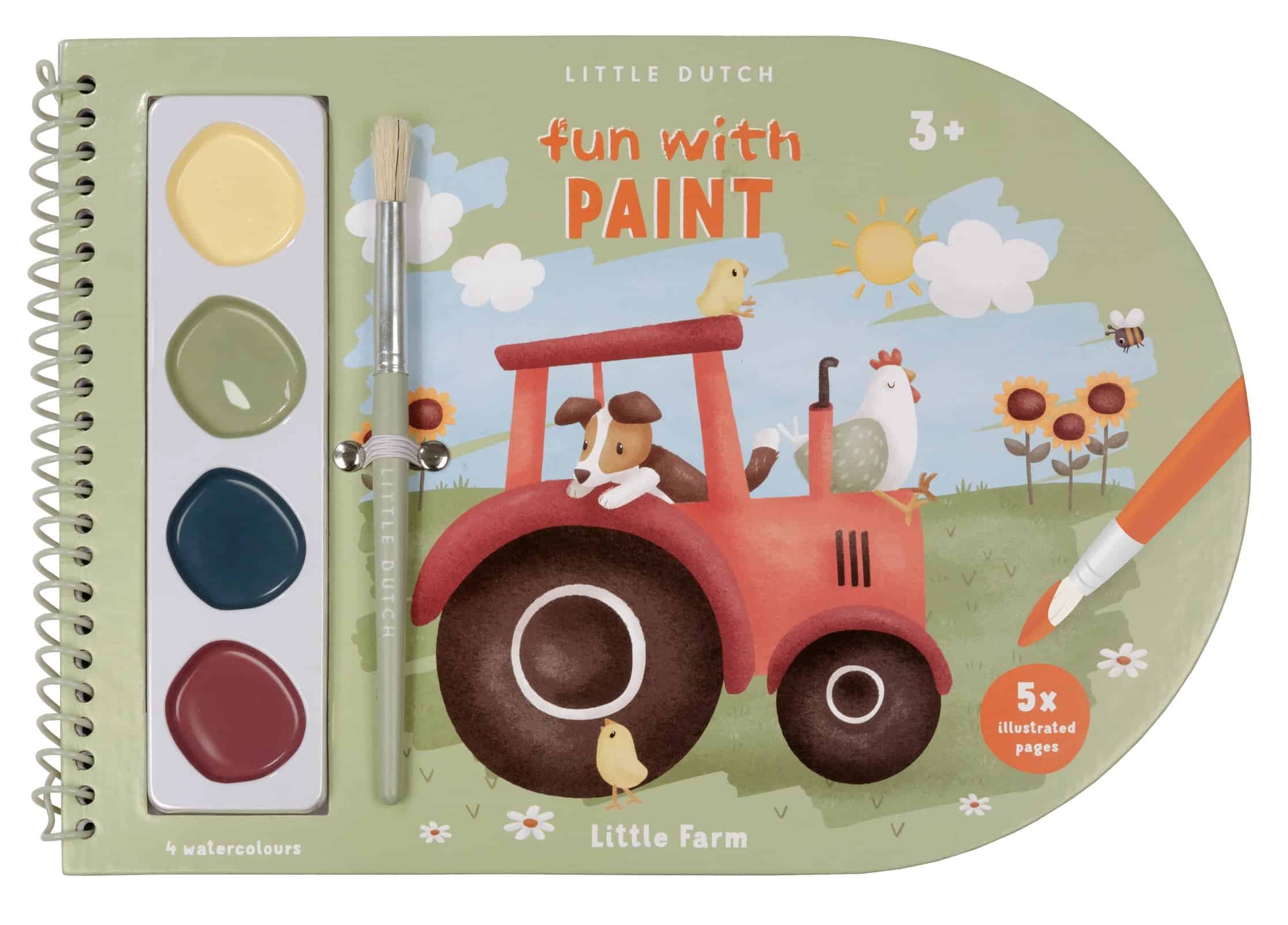Livro de Pintura | Aguarelas | Little Farm