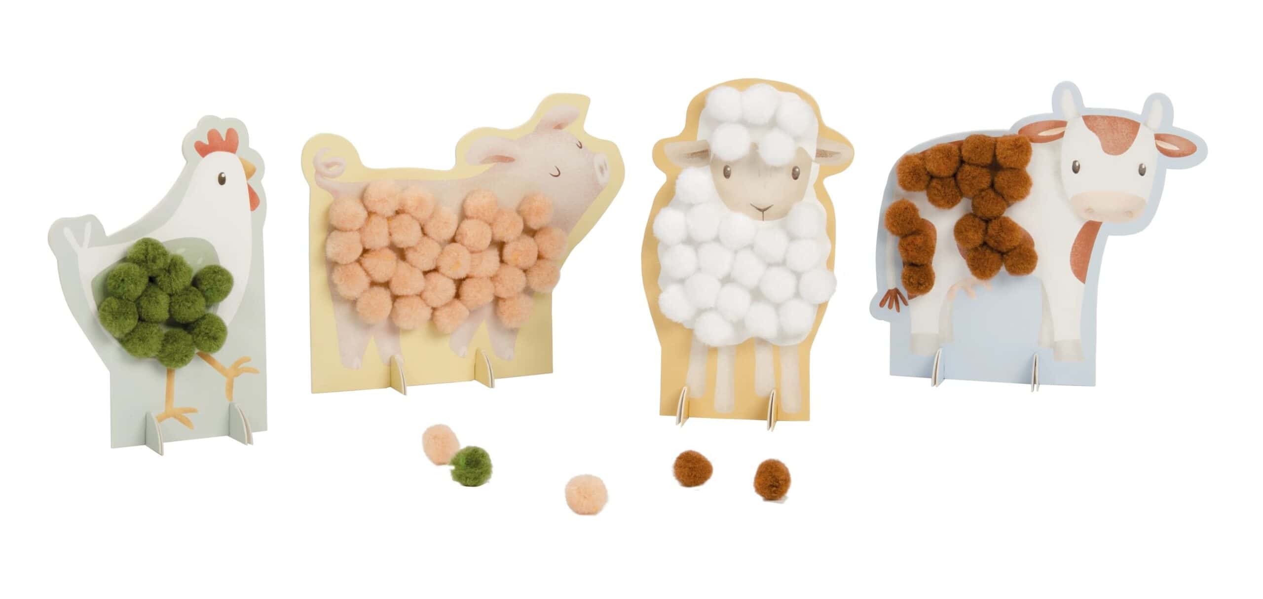 Cartões PomPom | Little Farm