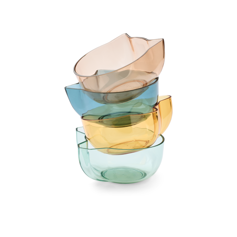 Pack 4 Tigelas | 275ml | Berno Tritan | Indigo Multi Mix
