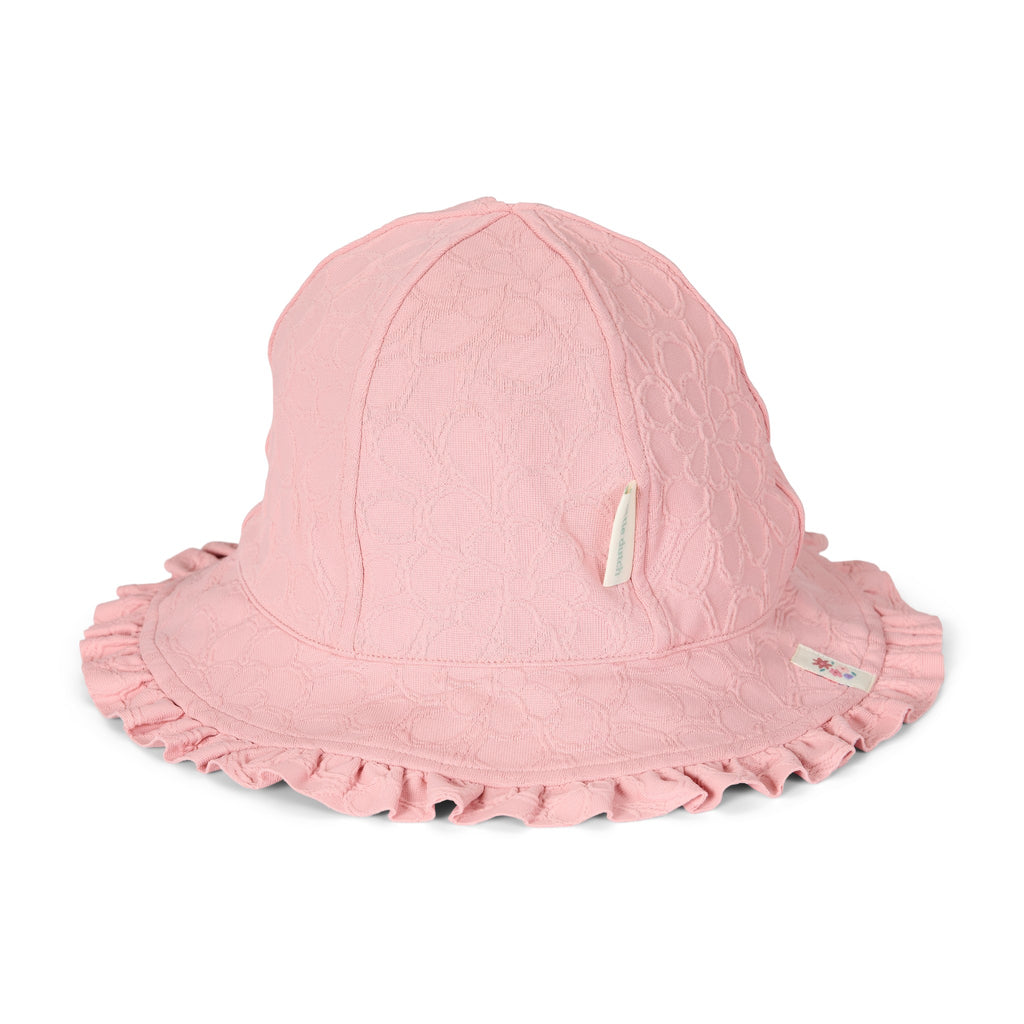 Chapéu de Praia Reversível | Dreamy Pink Rose - Little Dutch