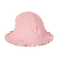 Chapéu de Praia Reversível | Dreamy Pink Rose - Little Dutch
