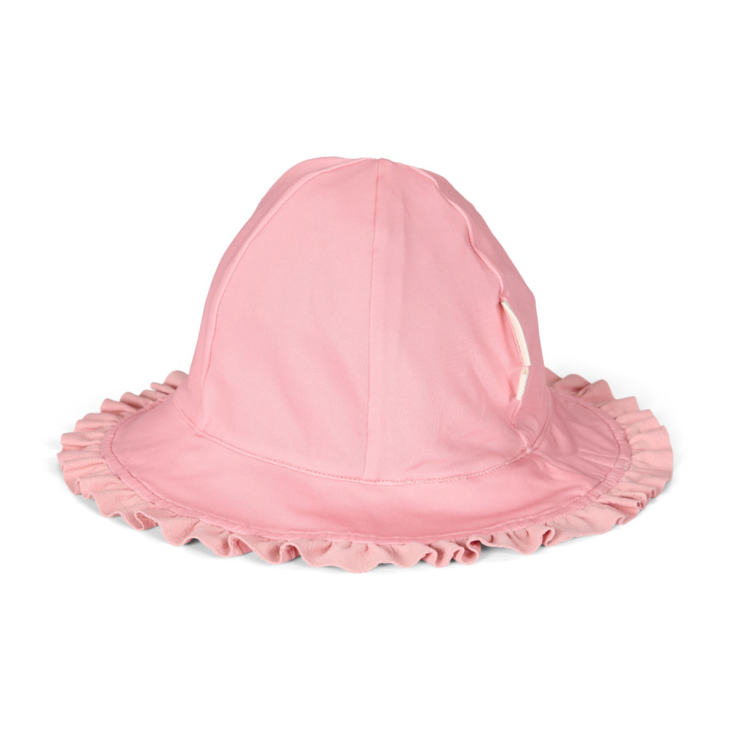Chapéu de Praia Reversível | Dreamy Pink Rose - Little Dutch