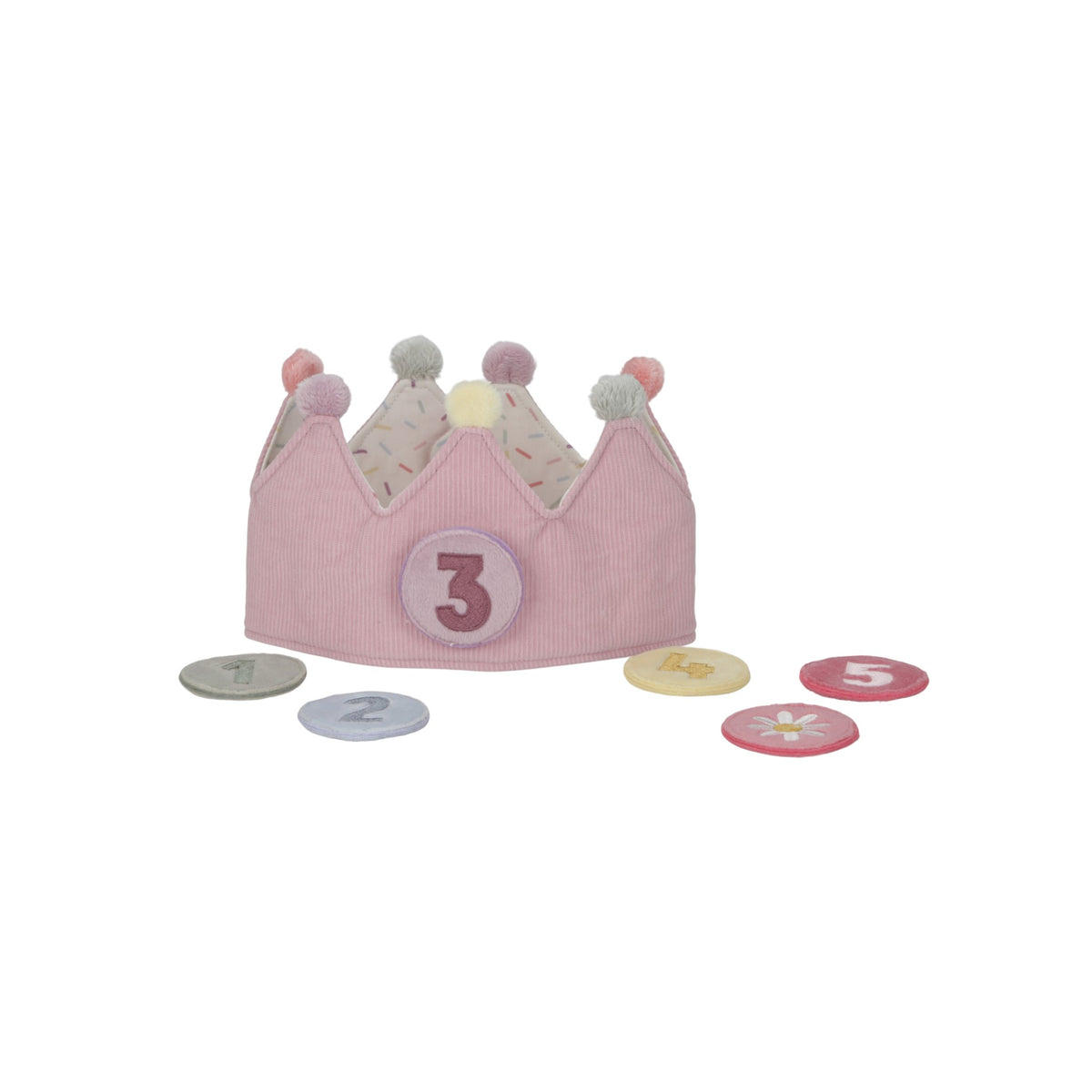 Coroa de Aniversário | Rosa - Little Dutch