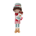 Cuddle doll X-mas | JAKE com Boneco de Neve | 35cm - Little Dutch