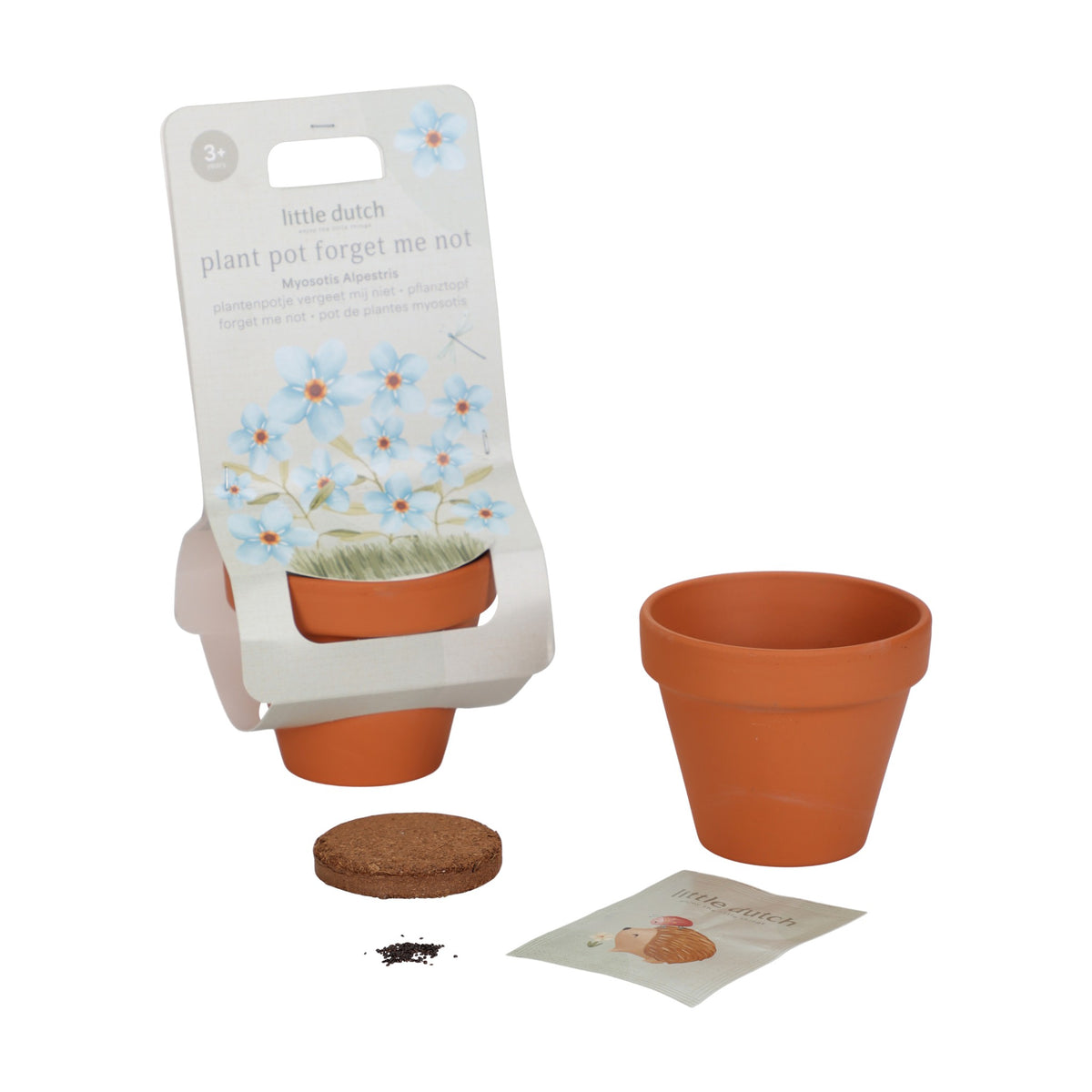 Planta e Vaso | Não me Esqueças - Little Dutch