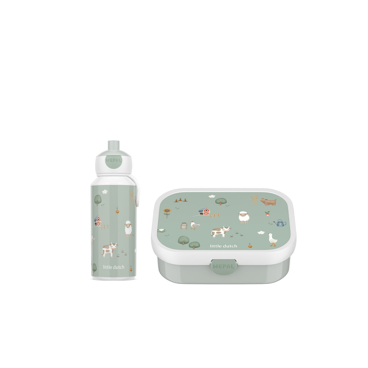 Set Lancheira e Garrafa | Little Farm - Little Dutch