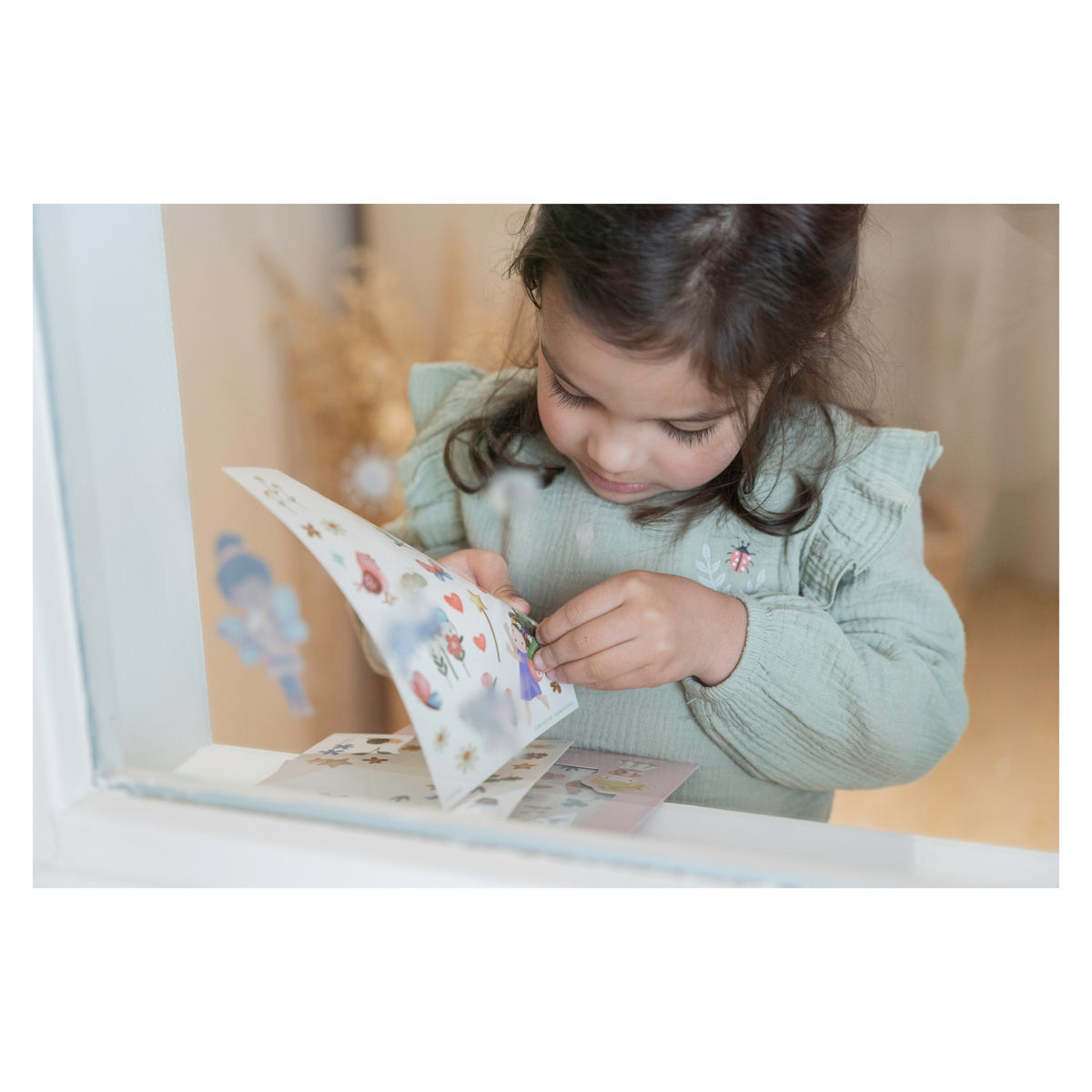 Autocolantes de Vidro | Rosa&Friends - Little Dutch