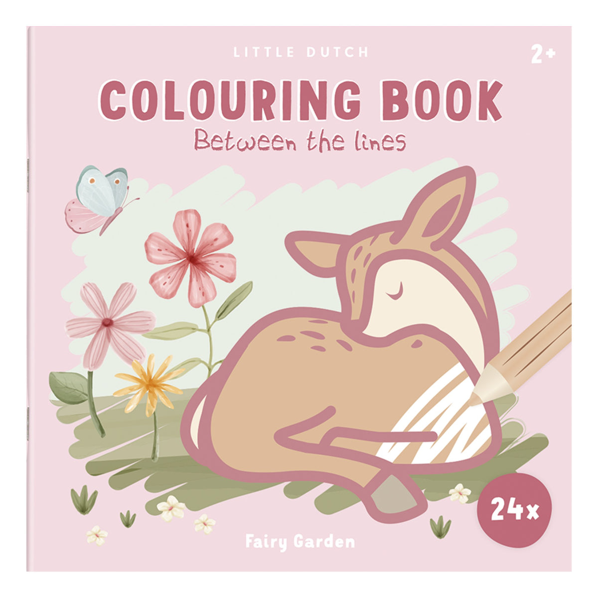 Livro de Colorir | Entre Linhas | Fairy Garden - Little Dutch